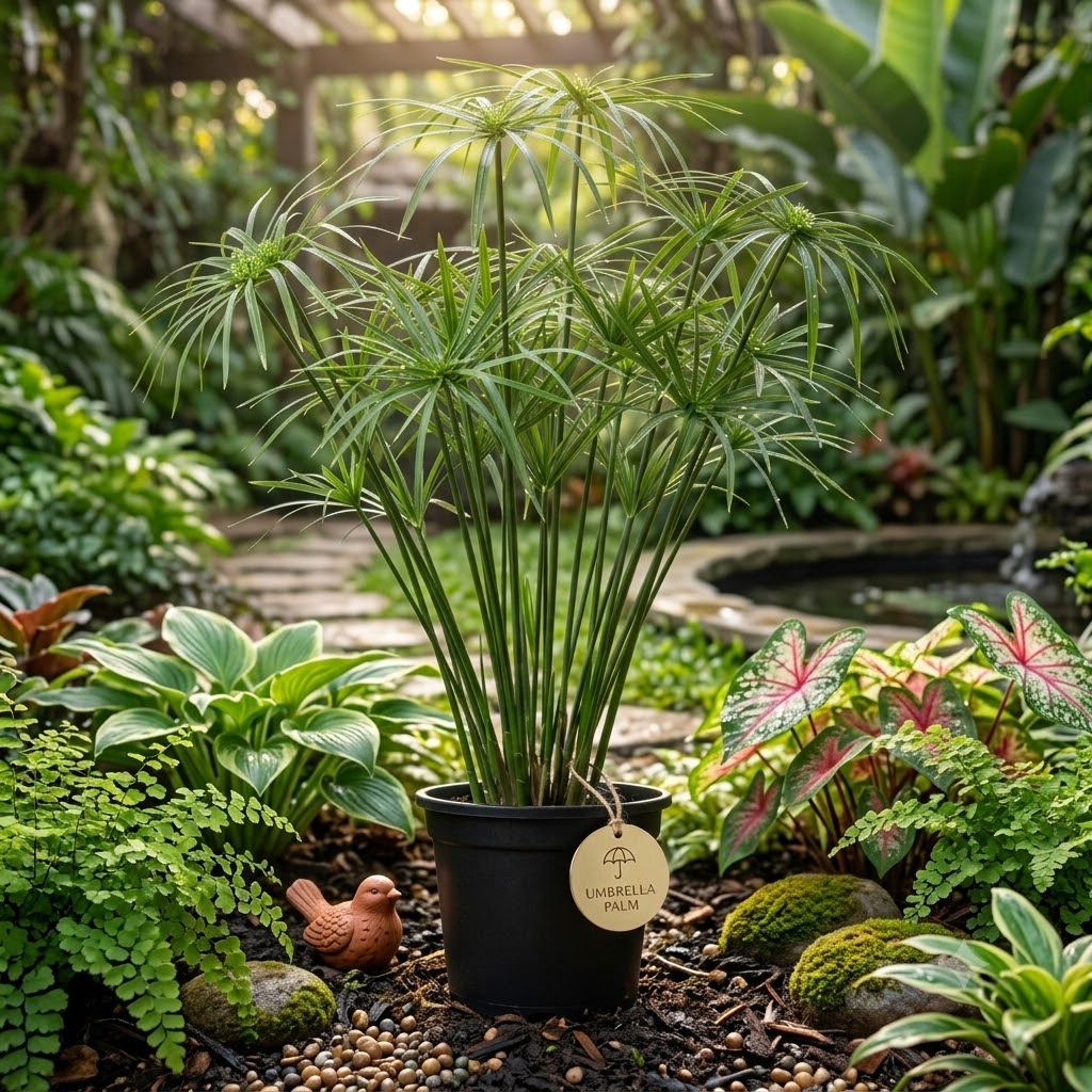 Umbrella palm
